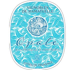 L'Opale de La Presqu'ile de St Tropez Provence - Rose label