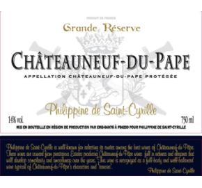 Philippine de Saint-Cyrille - Grand Reserve label