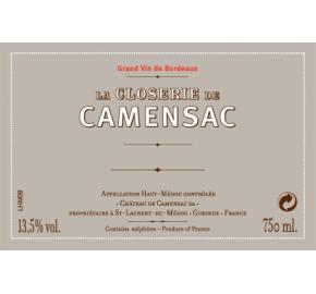 Closerie de Camensac (from Chateau Camensac) label