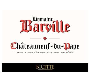 Brotte - Domaine Barville Chateauneuf du Pape label