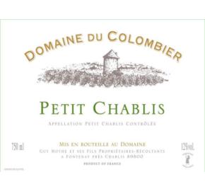 Domaine du Colombier - Petit Chablis label
