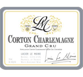 Lucien Le Moine - Corton Charlemagne label