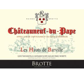 Brotte - Chateauneuf du Pape - Les Hauts de Barville Blanc label
