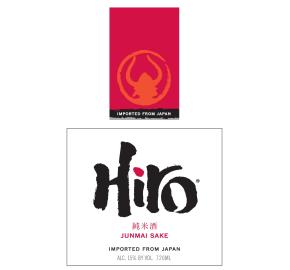 Hiro Junmai - Sake label