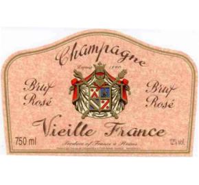 Champagne Vieille France - Brut Rose label