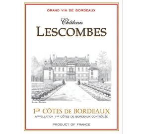 Chateau Lescombes label