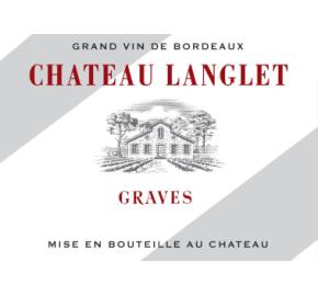 Chateau Langlet label