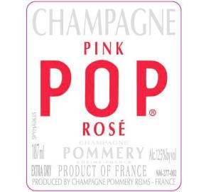 Pommery - Pink POP label
