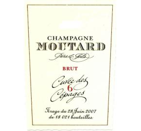 Champagne Moutard - Brut Cuvee des 6 Cepages label