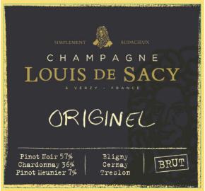 Louis de Sacy - Brut Originel label