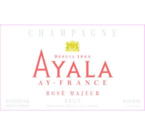 Champagne Ayala - Rose Majeur label