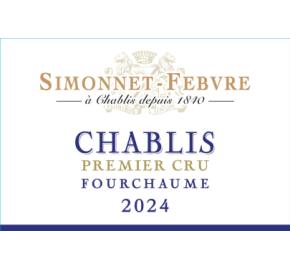 Simonnet Febvre - Chablis 1er Cru Fourchaume label