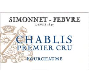 Simonnet Febvre - Chablis 1er Cru Fourchaume label