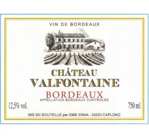 Chateau Valfontaine label