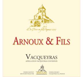 Arnoux & Fils - Vacqueyras label