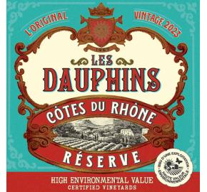 Les Dauphins - Cuvee Speciale - Rose label