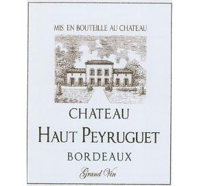 Chateau Haut Peyruguet - Blanc label