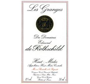 Les Granges des Domaines Edmond de Rothschild label
