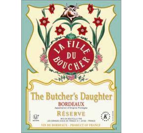 The Butcher's Daughter Reserve Bordeaux label