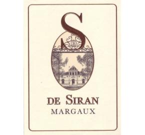 S de Siran label