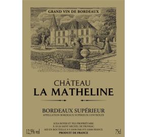 Chateau la Matheline label