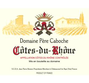 Domaine Pere Caboche - Cotes-du-Rhone - Red label