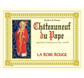 La Robe Rouge - Chateauneuf du Pape label