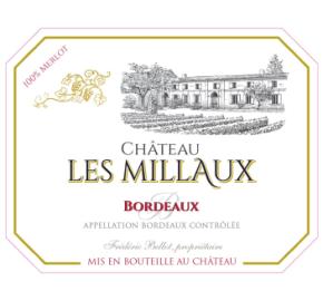 Chateau les Millaux - Merlot label