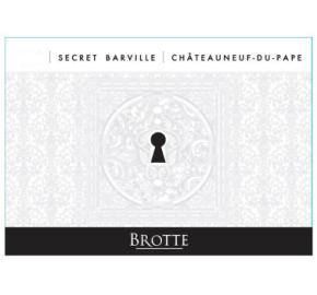 Brotte - Chateauneuf du Pape - Secret Barville label