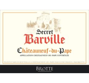 Brotte - Chateauneuf du Pape - Secret Barville label