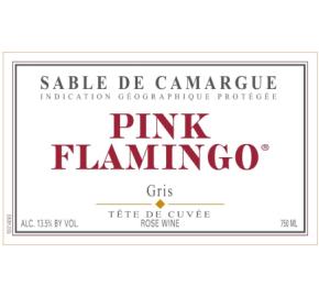 Pink Flamingo Tete de Cuvee Rose label