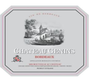 Chateau Genins label