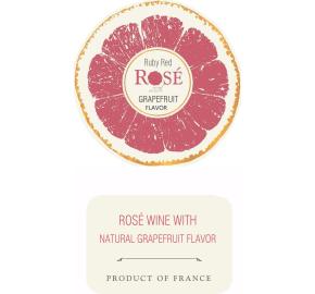 Ruby Red First Press Rosé label
