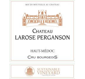 Chateau Larose Perganson label