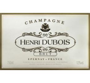 Henri Dubois - Champagne Brut label