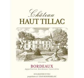 Chateau Haut Tillac label