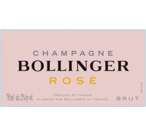 Bollinger - Rose label