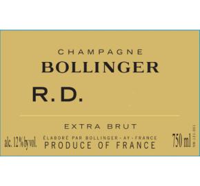 Bollinger - RD label