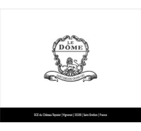 Chateau Le Dome label