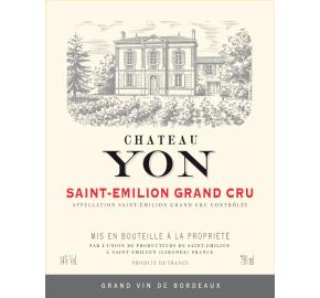 Chateau Yon - St Emilion Grand Cru label