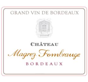 Chateau Magrez Fombrauge Blanc label