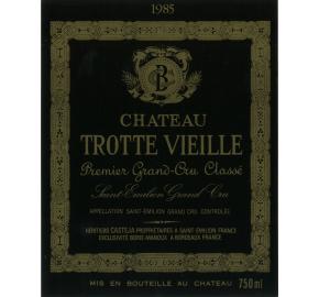 Chateau Trotte Vieille label