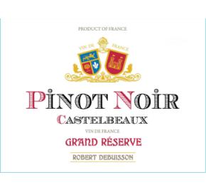 Robert Debuisson - Castelbeaux - Pinot Noir label