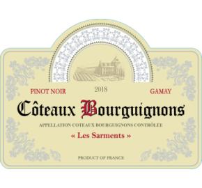 Les Sarments - Coteaux Bourguignons label