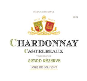 Louis de Jolimont - Castelbeaux - Chardonnay label