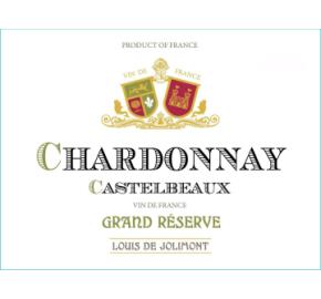 Louis de Jolimont - Castelbeaux - Chardonnay label
