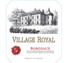 Village Royal - Merlot label