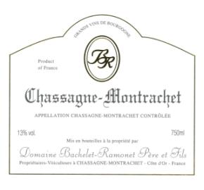 Domaine Bachelet Ramonet - Chassagne Montrachet  label