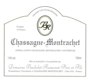 Domaine Bachelet Ramonet - Chassagne Montrachet  label