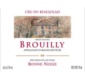 Bonne Neige - Brouilly label